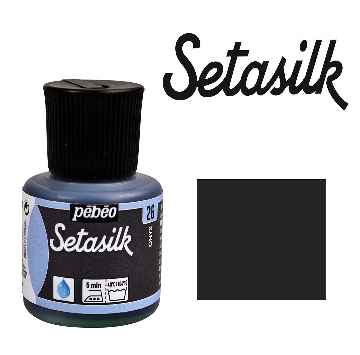 Setasilk 45ml 026 Onyx Setasilk 45ml 026 Onyx
