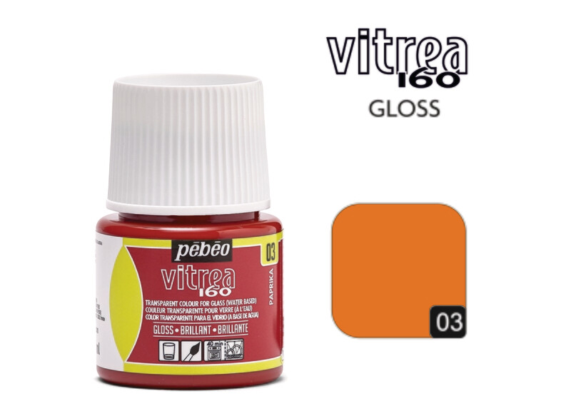 Vitrea-160 Gloss 45ml 03T Paprika
