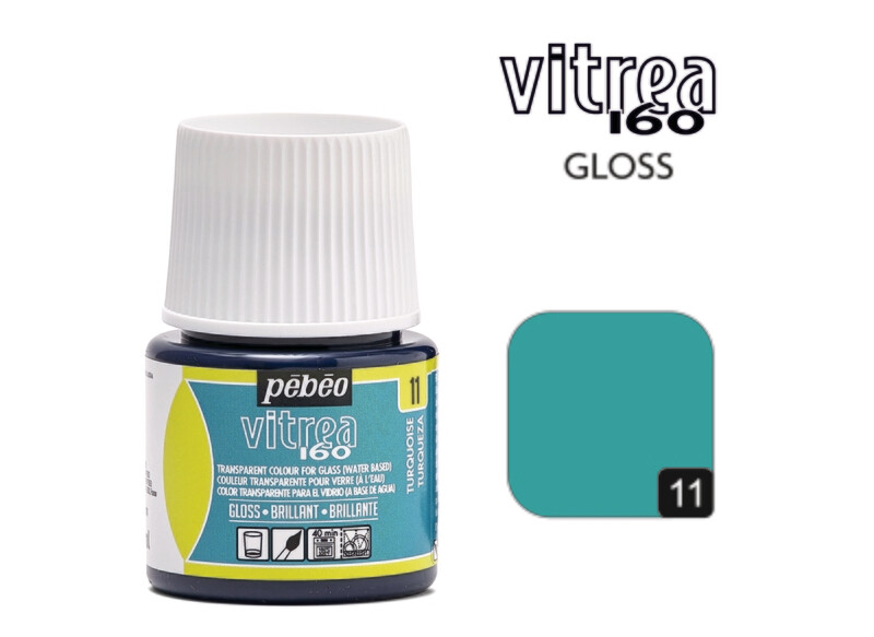 Vitrea-160 Gloss 45ml 11T Turquoise