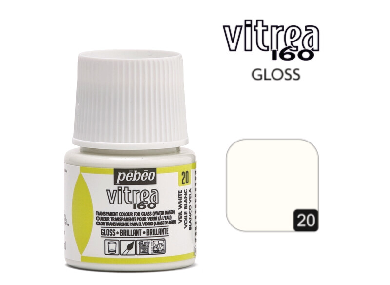 Vitrea-160 Gloss 45ml 20T Veil White