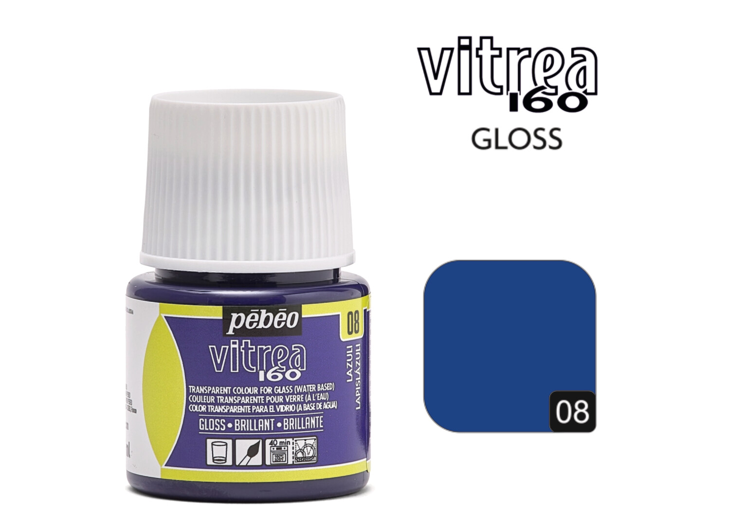 Vitrea-160 Gloss 45ml 08T Lazuli