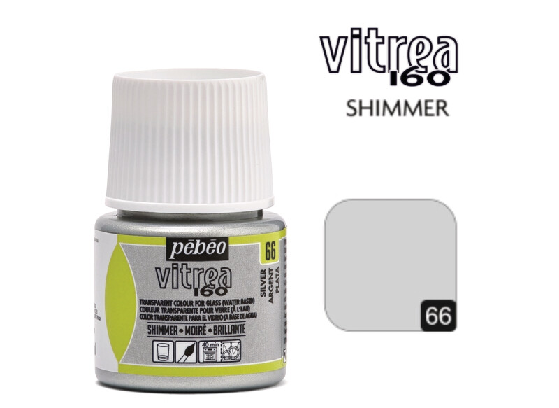 Vitrea-160 Shimmer 45ml 66 Silver