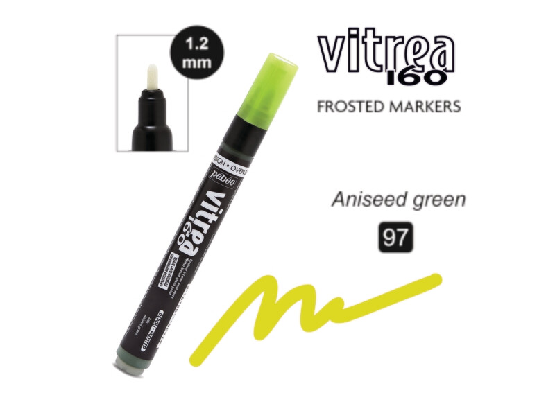 Vitrea-160 Frosted Marker 97 Anis