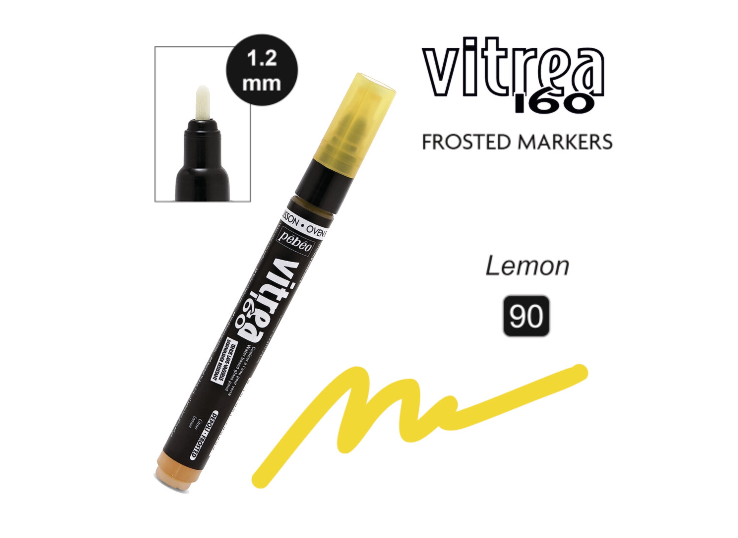 Vitrea-160 Frosted Marker 90 Citron