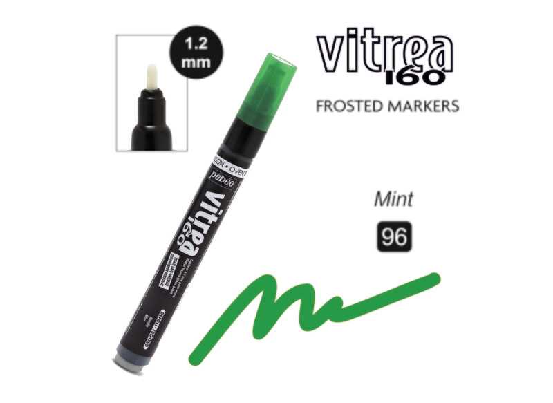 Vitrea-160 Frosted Marker 96 Menthe