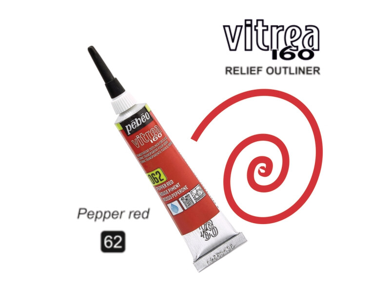 Vitrea-160 20ml 62 Pepper Red