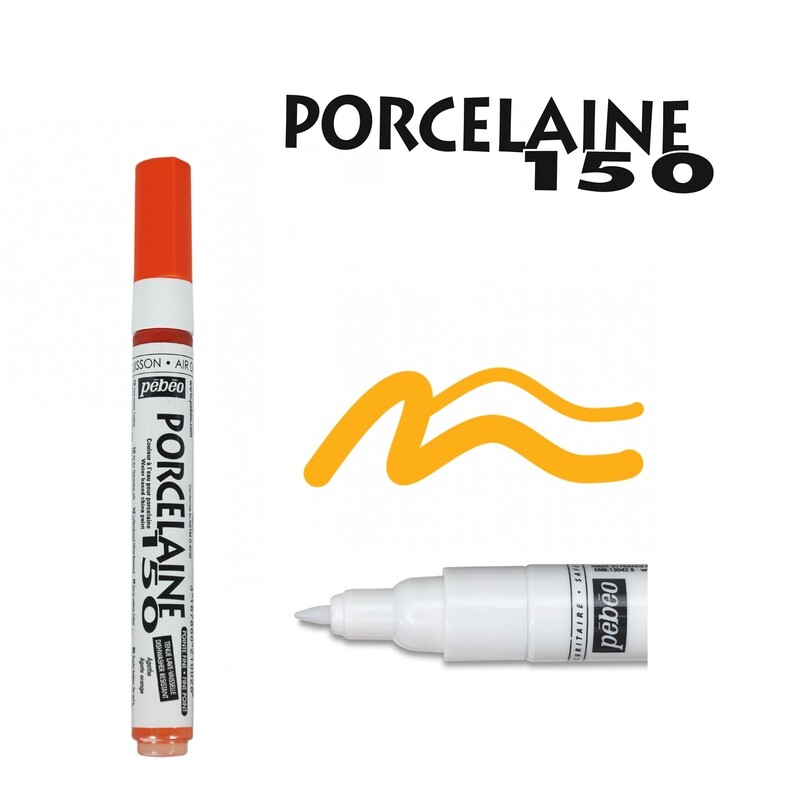 PORCELAINE 150 MARKER FINE TIP 0,7 MM 02 AGATE ORANGE