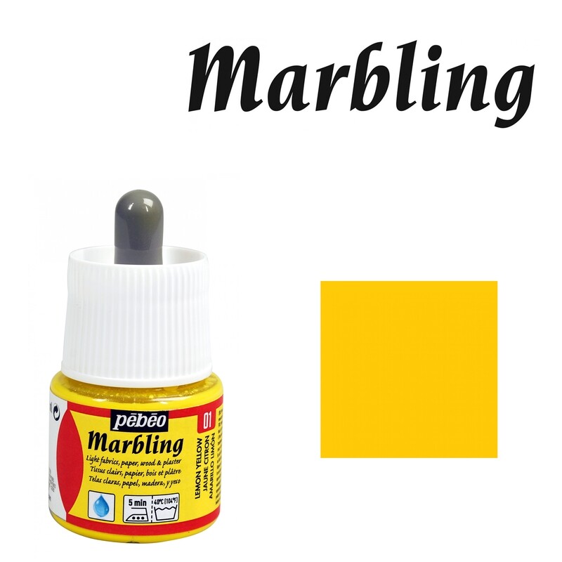 Marbling Colour 45ml 01 Lemon Yellow