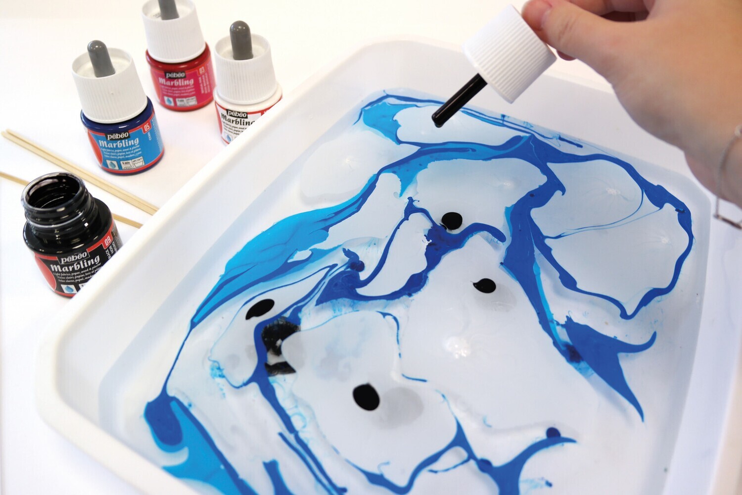Marbling Colour 45ml 01 Lemon Yellow