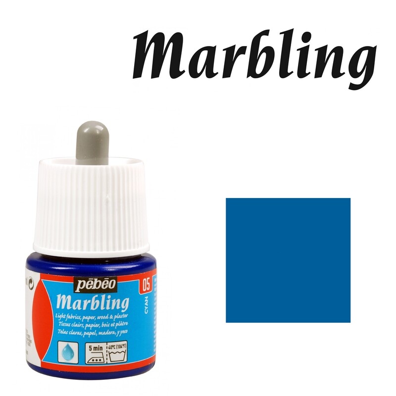 Marbling Colour 45ml 05 Cyan