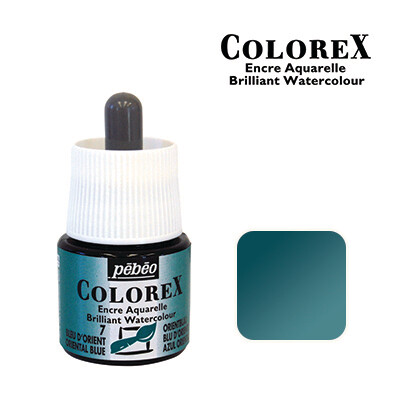 Colorex Water Colour Ink 45ml 07 Oriental Blue