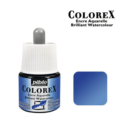 Colorex Water Colour Ink 45ml 08 Ultramarine Blue