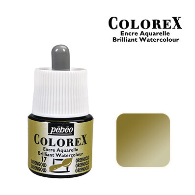 Colorex Water Colour Ink 45ml 17 Greengold