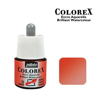 Colorex Water Colour Ink 45ml 25 Orange