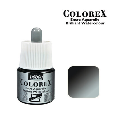 Colorex Water Colour Ink 45ml 23 Black