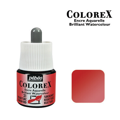 Colorex Water Colour Ink 45ml 31 Turkish Red