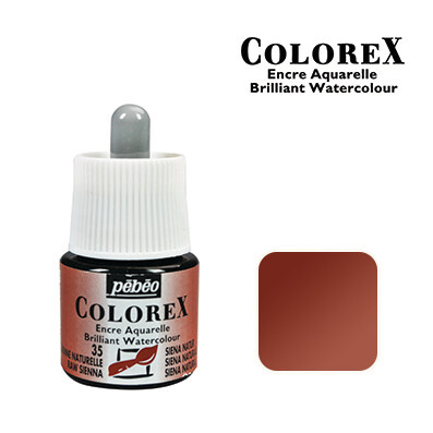 Colorex Water Colour Ink 45ml 35 Raw Sienna