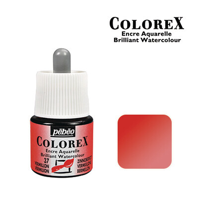 Colorex Water Colour Ink 45ml 37 Vermilion