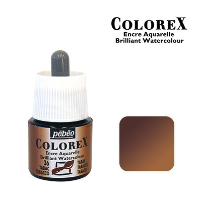 Colorex Water Colour Ink 45ml 36 Tobacco
