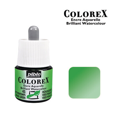 Colorex Water Colour Ink 45ml 45 Spring Green