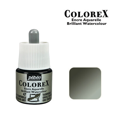 Colorex Water Colour Ink 45ml 47 Turtle Dove Grey