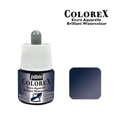 Colorex Water Colour Ink 45ml 62 Cosmos Blue