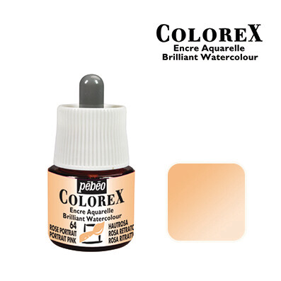 Colorex Water Colour Ink 45ml 64 Portait pink