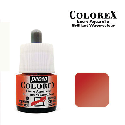 Colorex Water Colour Ink 45ml 30 Indian Rose