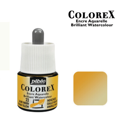 Colorex Water Colour Ink 45ml 22 Indian Yellow