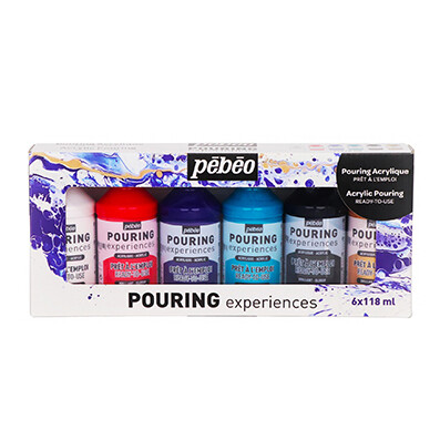 Studio Acrylic Pouring Set 6x118ml