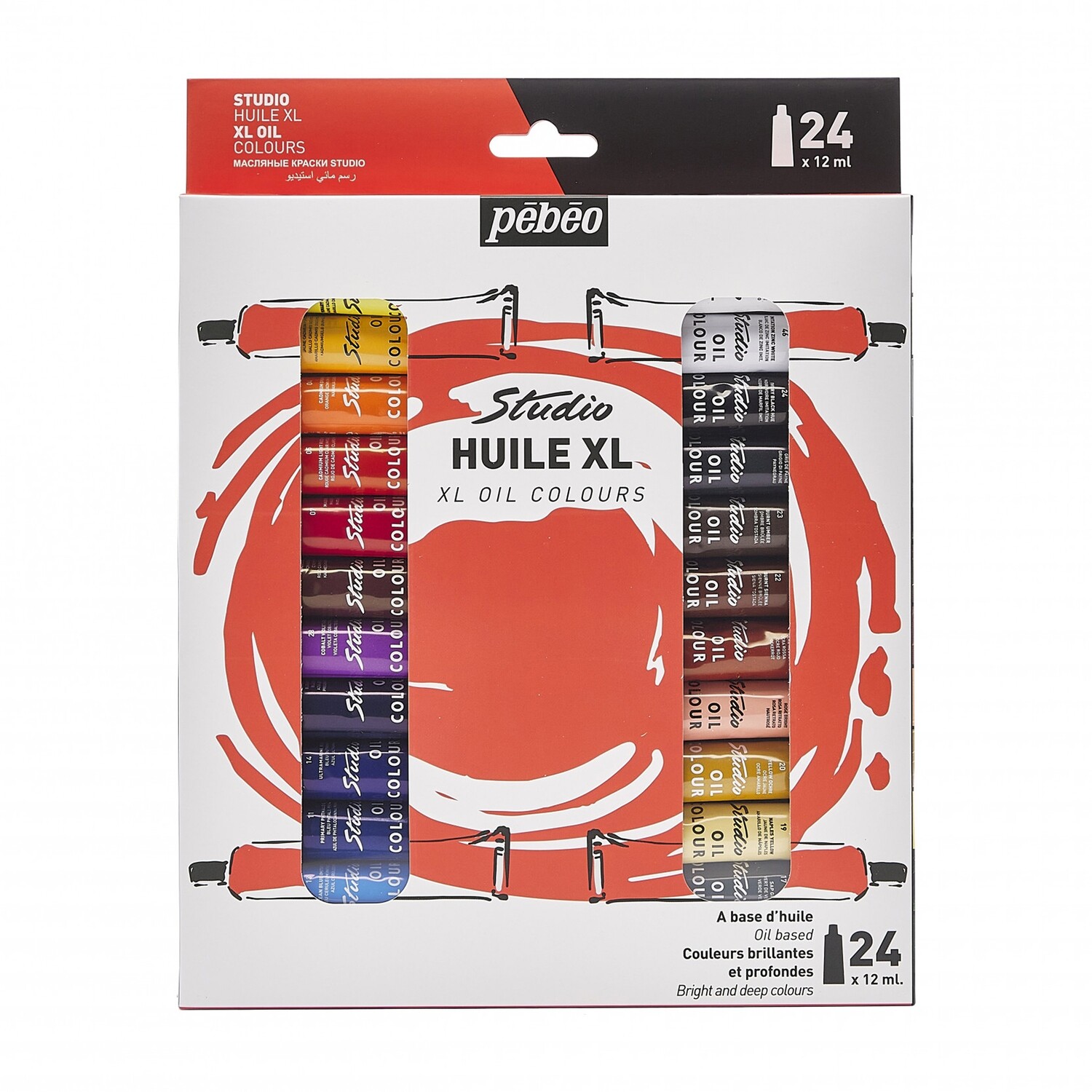 Studio Oil Colour Set 24x12ml