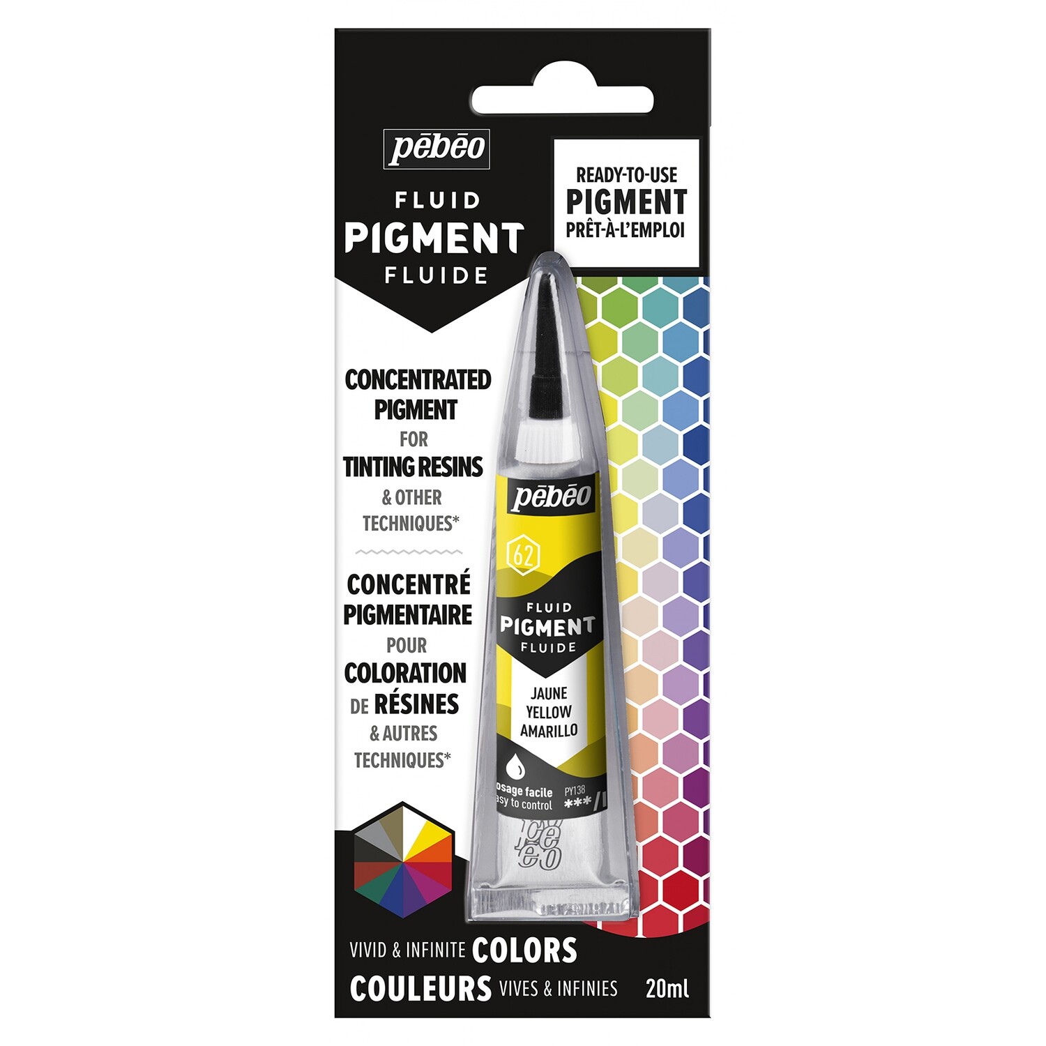 Fluid Pigment 20ml Yellow‬