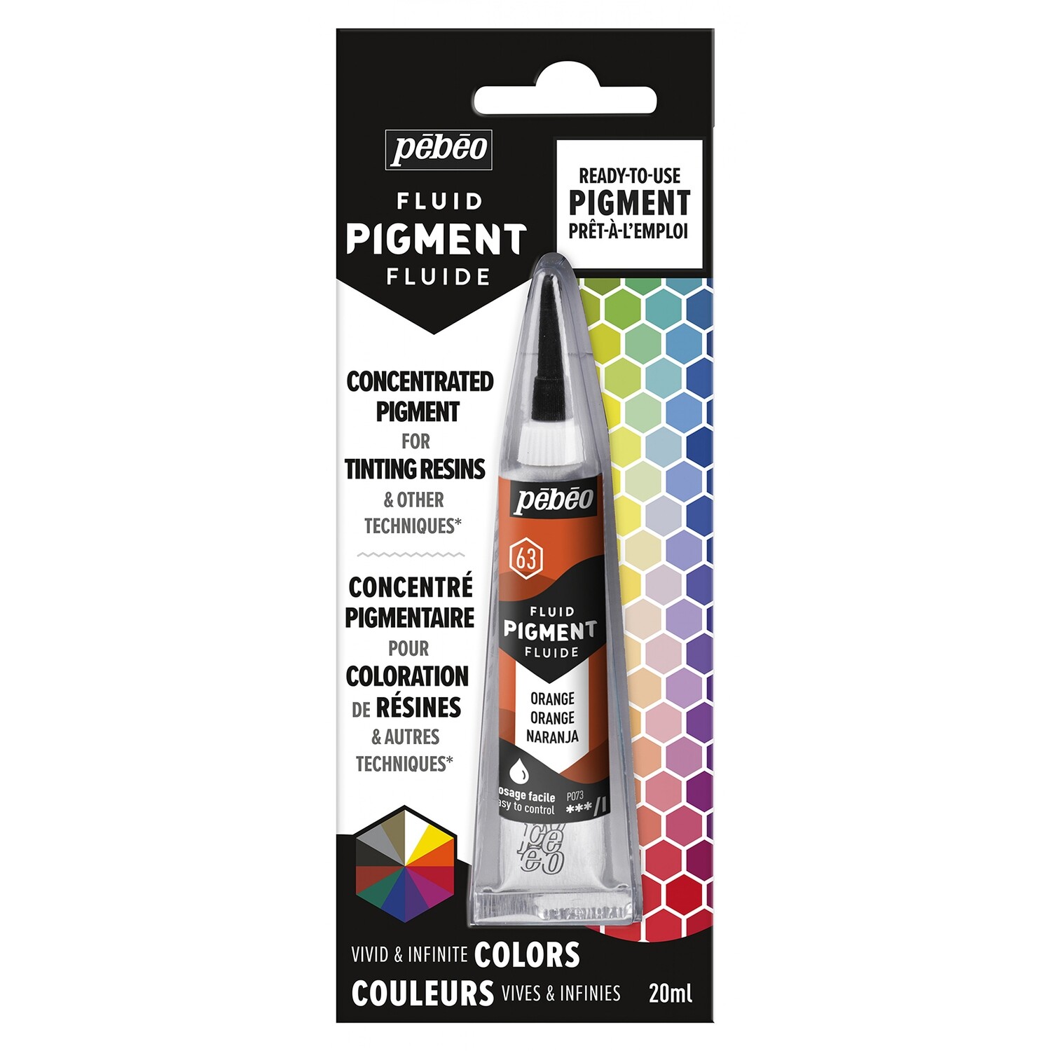 Fluid Pigment 20ml Orange‬