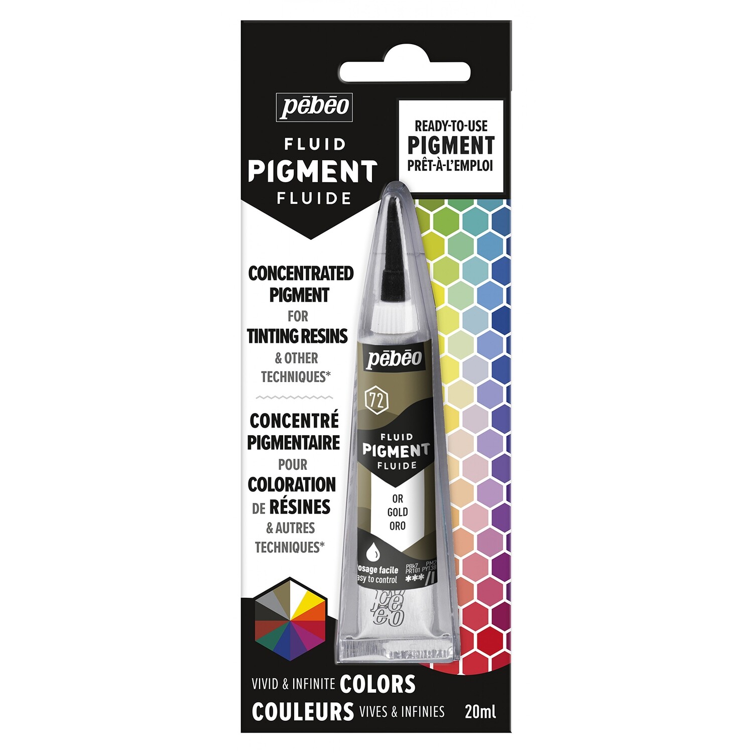 Fluid Pigment 20ml  Gold