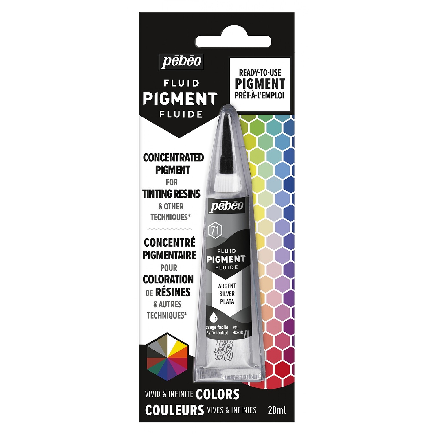 Fluid Pigment 20ml  Silver‬