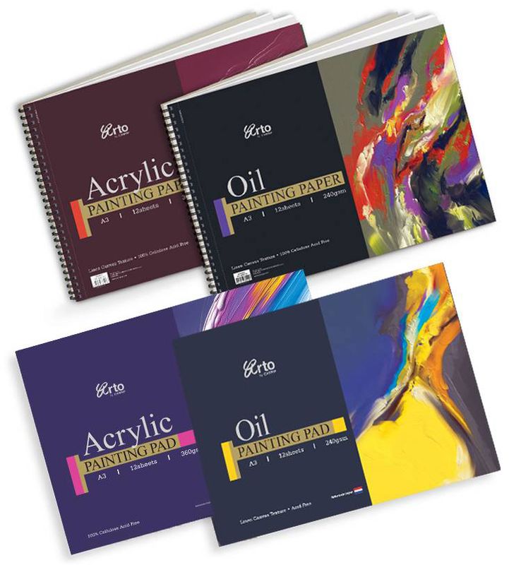 Oil - Acrylic Painting Pads