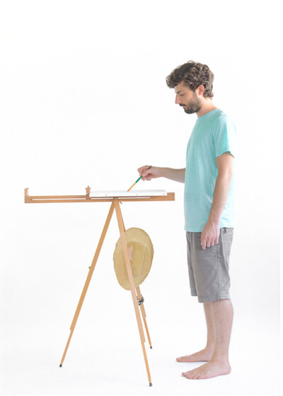CS-1 ◦ Field Easel for Two Canvasses