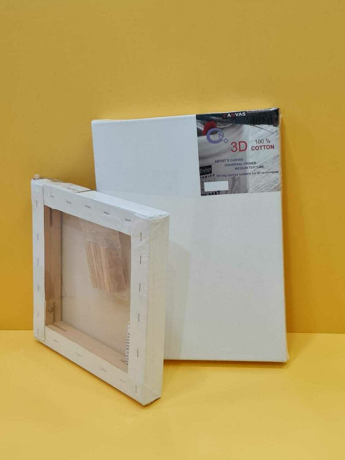 3D Stretched Canvas 40 x 50 x 4cm Cotton