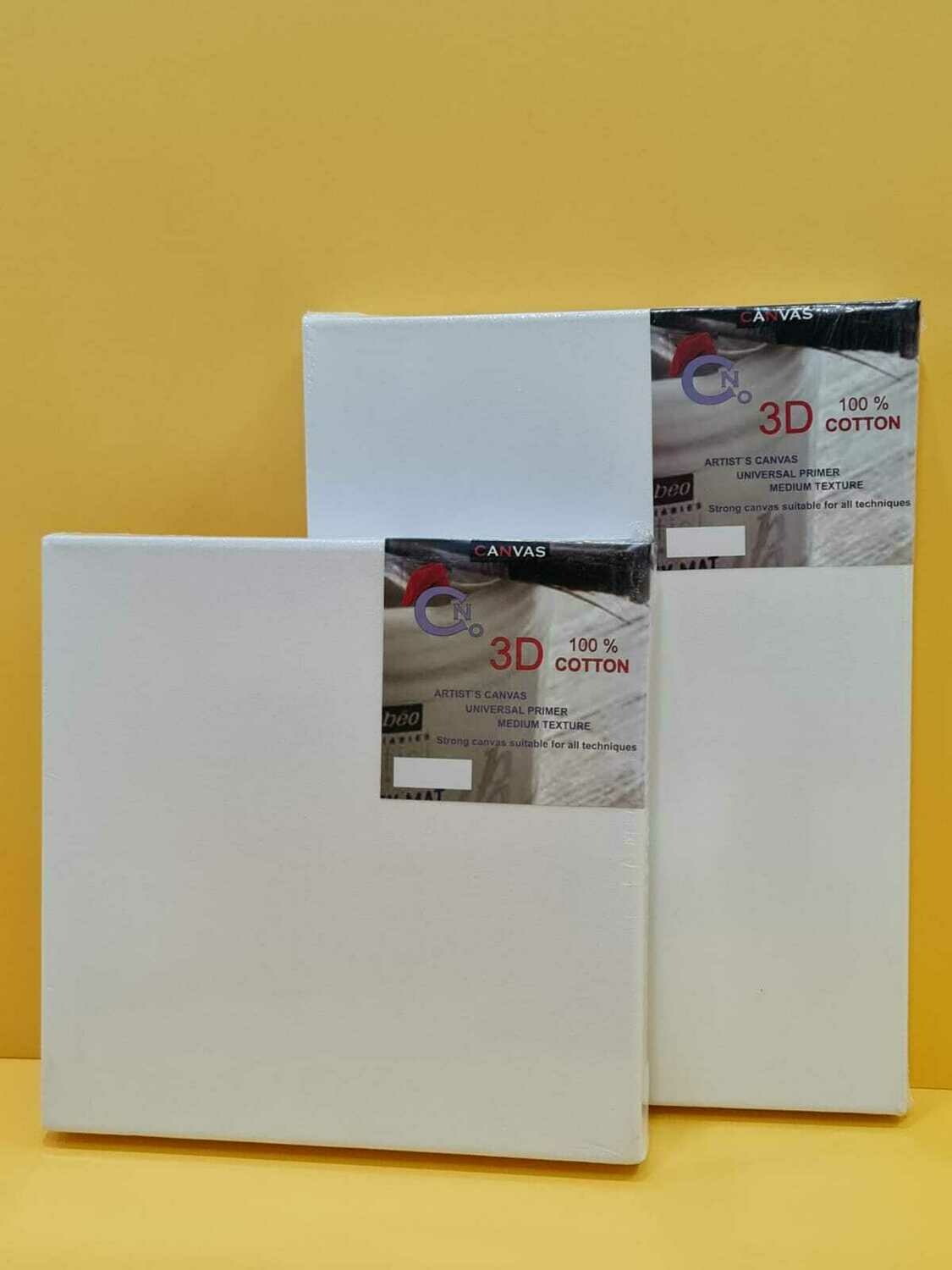 3D Stretched Canvas 120 x 120 x 4cm Cotton