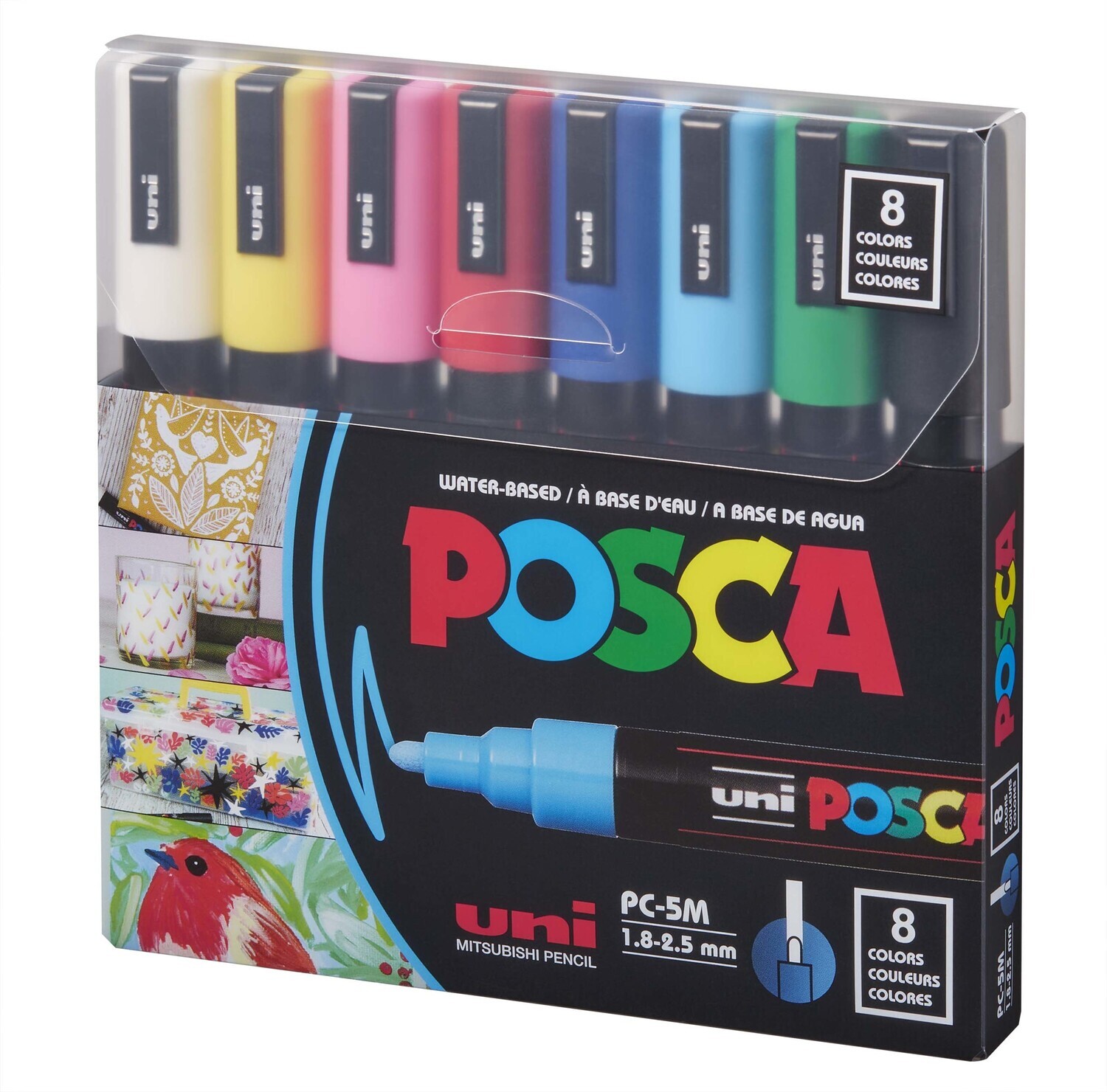 Posca Markers 5M Set 8 color