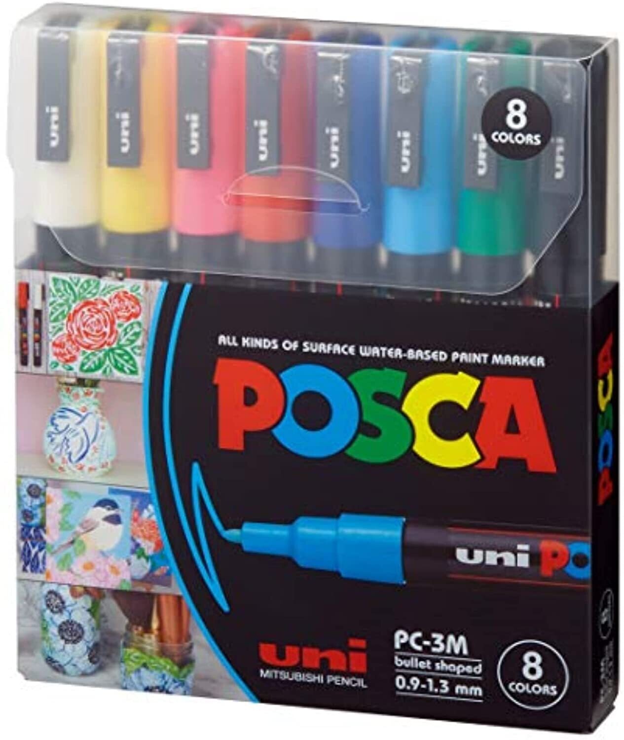 Posca Markers 3M Set 8 color
