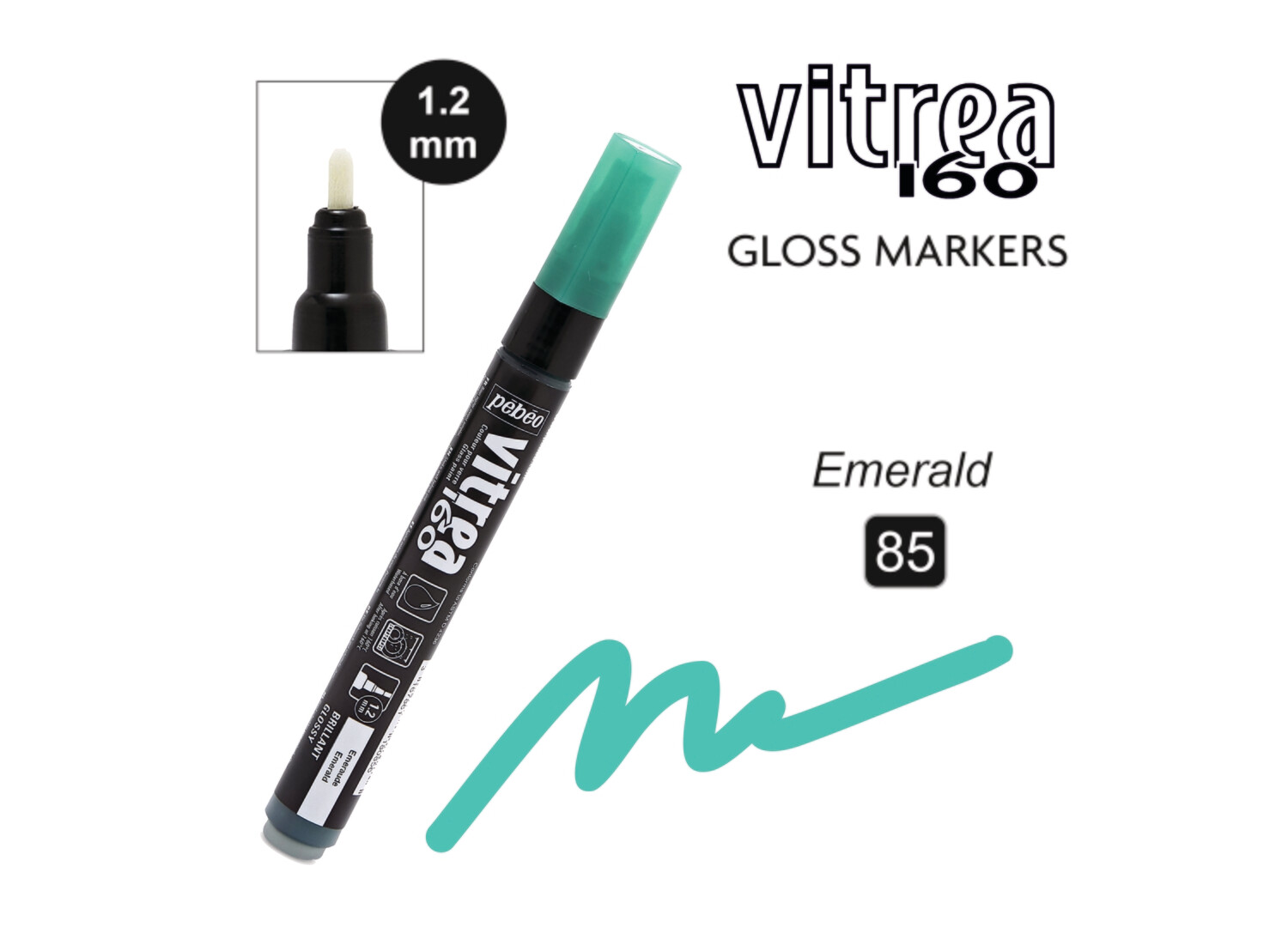 Vitrea-160 Gloss Marker 85 Emerald