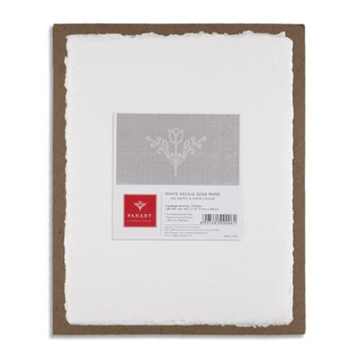 White Deckle Edge Paper 22x28 200gsm White Deckle Edge Paper 22x28 200gsm