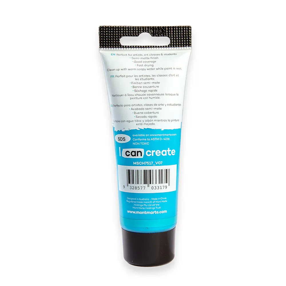 Signature Acrylic Color Mont Mart 75 ml Cerulean Blue
