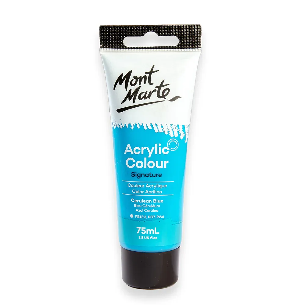 Signature Acrylic Color Mont Mart 75 ml Cerulean Blue