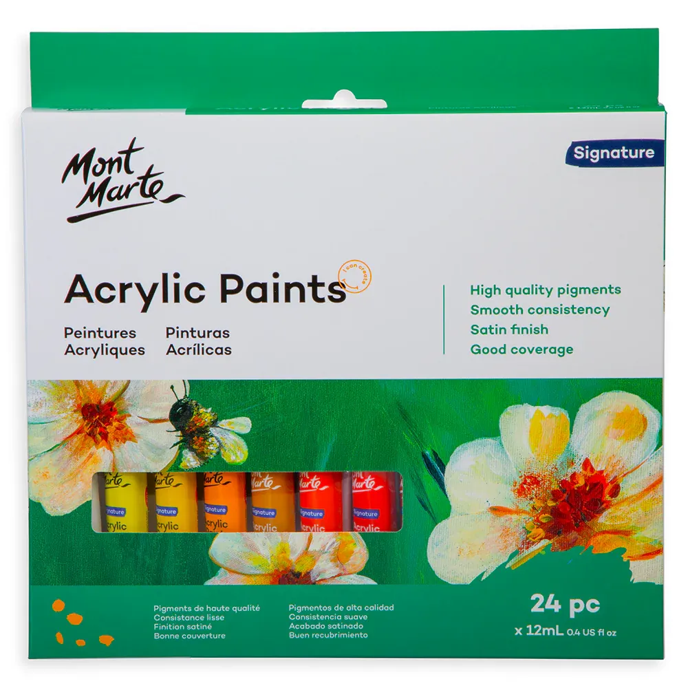 Signature Acrylic Paint Set 24 X 12 ml