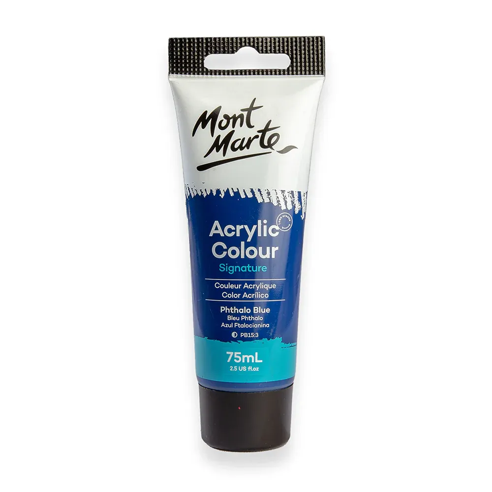 Signature Acrylic Color Mont Mart 75 ml Phthalo Blue