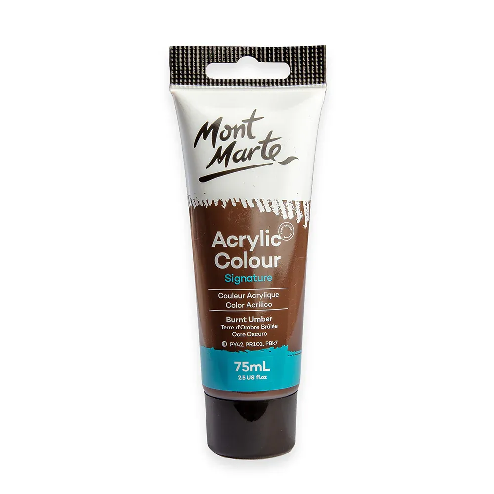 Signature Acrylic Color Mont Mart 75 ml Burnt Umber