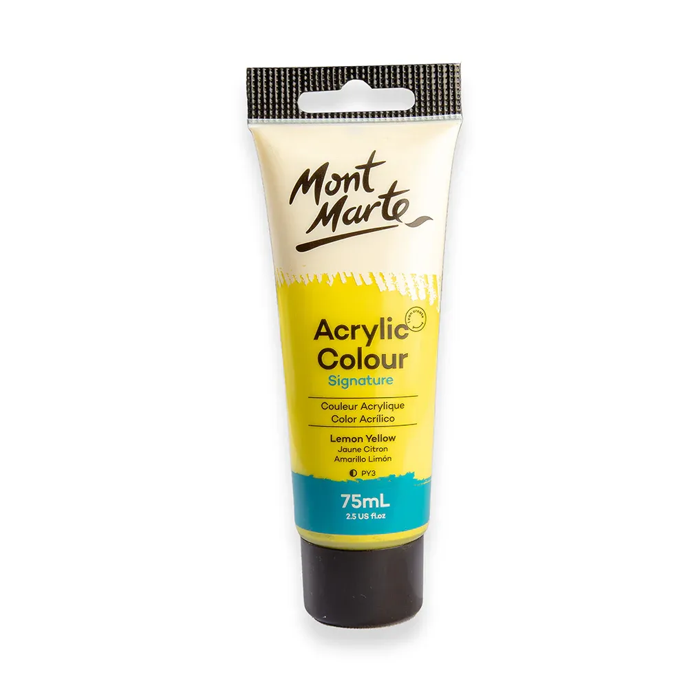Signature Acrylic Color Mont Mart 75 ml Lemon Yellow