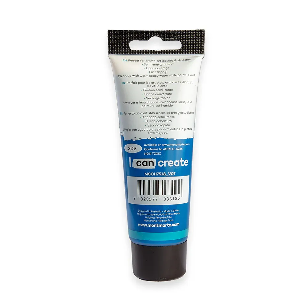 Signature Acrylic Color Mont Mart 75 ml Deep Cyan